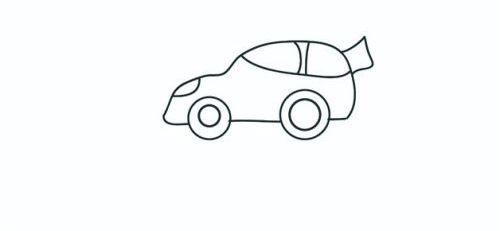 易学又简单的小汽车简笔画怎么画 简单又带颜色的汽车简笔画教程带步骤维基体育(图3)