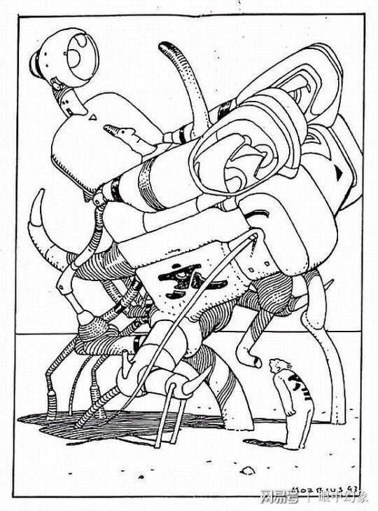 维基体育VISION莫比斯——赛博朋克简笔画的神(图3)